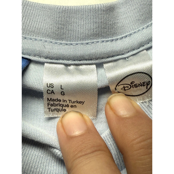 Disney Pixar Toy Story Shirt Mens Large Blue Short Sleeve Logo Graphic Movie Tee - Picture 5 of 6